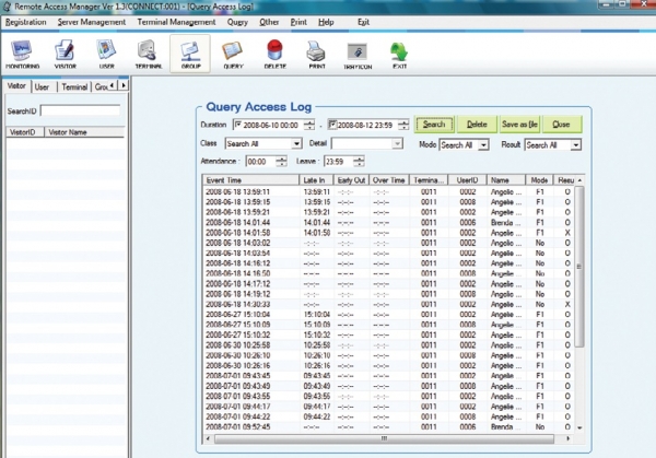 entering and exit identic